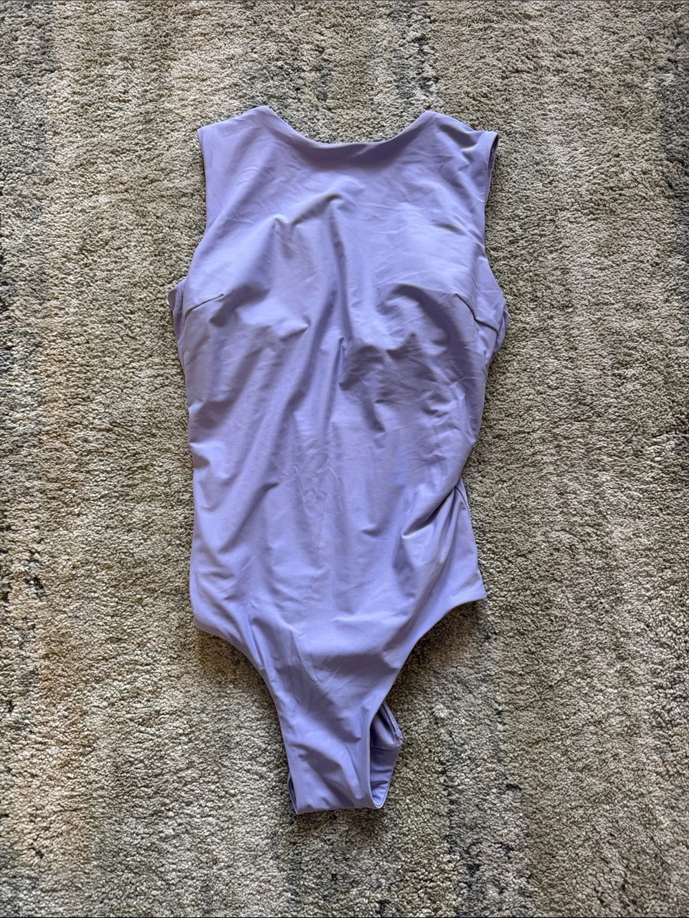 Lululemon XS Lilac Waterside High Neck One Piece Swimsuit